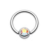 14g Classic Gem Captive Bead Body Jewellery - Captive Belly Ring. Navel Rings Australia.