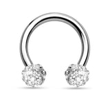 Minx Gem Circular Barbell - Circular Barbell / Horse Shoe. Navel Rings Australia.