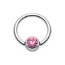 14g Classic Gem Captive Bead Body Jewellery - Captive Belly Ring. Navel Rings Australia.