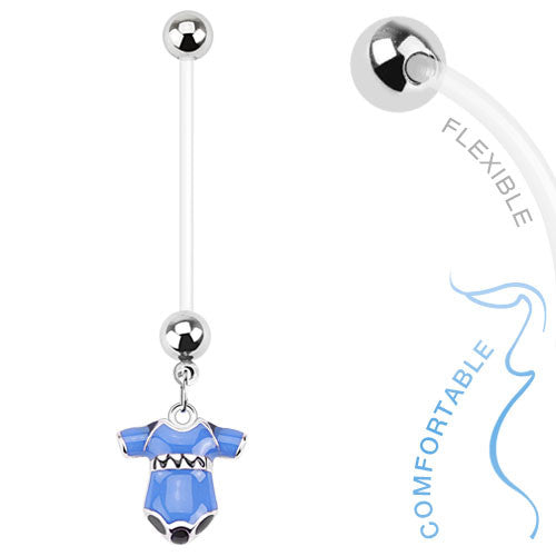 Baby Onesie Suit Pregnancy Belly Piercing Ring - Maternity Belly Ring. Navel Rings Australia.