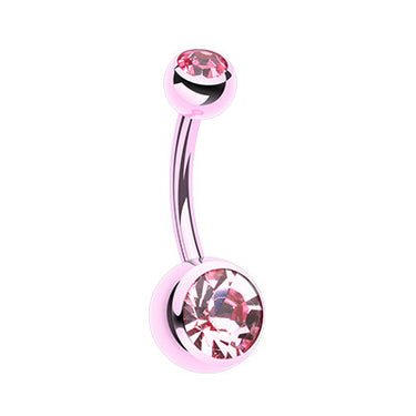 Classique Jelly Belly Candy Bars - Basic Curved Barbell. Navel Rings Australia.