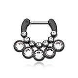 Adelaida Gem Septum Clicker - Septum. Navel Rings Australia.
