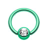 Metallic Titanium Captive Bead Belly Rings - Captive Belly Ring. Navel Rings Australia.