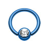 Metallic Titanium Captive Bead Belly Rings - Captive Belly Ring. Navel Rings Australia.