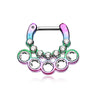 Adelaida Gem Septum Clicker - Septum. Navel Rings Australia.