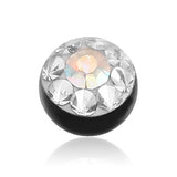 Titanium Aurora 14g Replacement Ball - Replacement Ball. Navel Rings Australia.