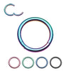Metallic Seamless Clicker Body Jewellery