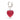 TummyToys® Dangly Red Heart Swinger Charm - TummyToys® Swinger Charm. Navel Rings Australia.