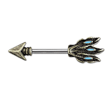 Soyala Tribal Arrow Nipple Jewellery Ring