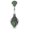 Vintage Ministry Belly Bar in Moss Green