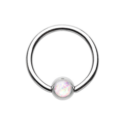 Classique Opal Captive Belly Rings - Captive Belly Ring. Navel Rings Australia.