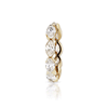 Invisible Set Marquise Diamond Eternity Ring by Maria Tash in 18K Yellow Gold